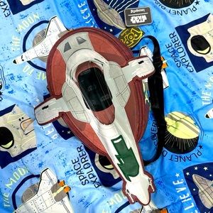 Star Wars boba Fett Loungefly backpack NWT Mandalorian
